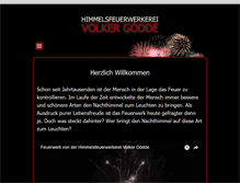 Tablet Screenshot of himmelsfeuerwerkerei.de